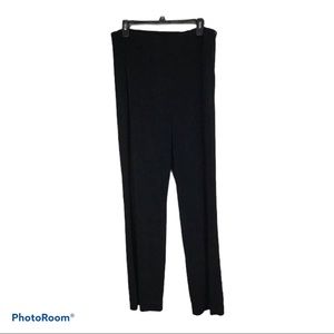 Coldwater Creek Classic Fit Black Stretch Pant 14